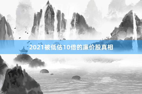 2021被低估10倍的廉价股真相
